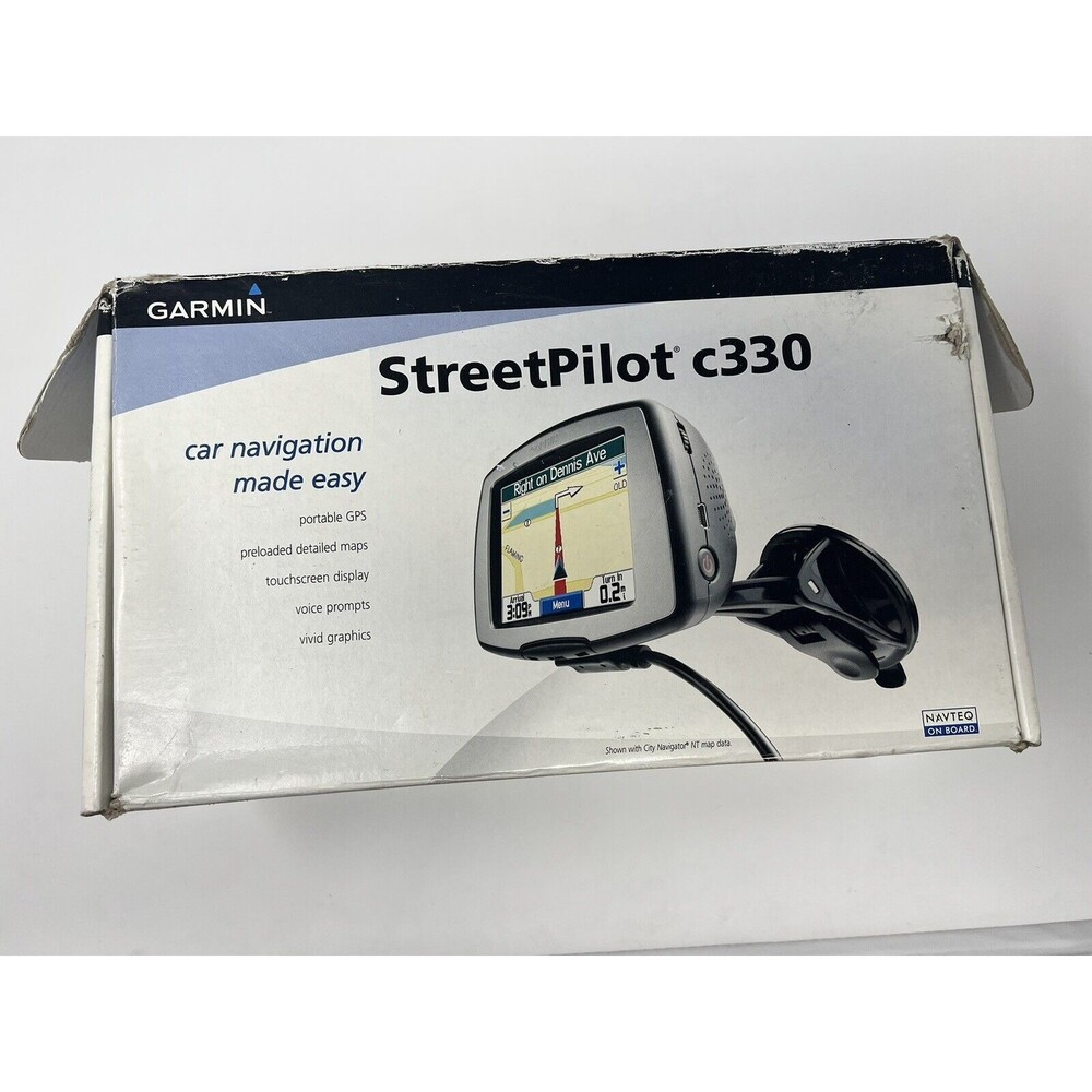 Garmin StreetPilot c330 Automotive GPS Navigator - Works w/ Power Cord